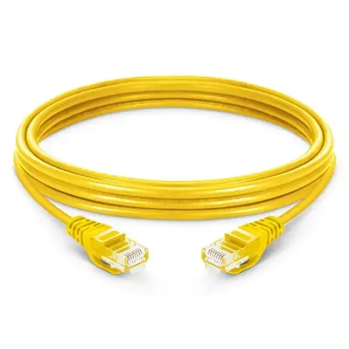 Safenet 34-3551YL 0.5 Meter Cat6 LSZH UTP Patch Cord Yellow